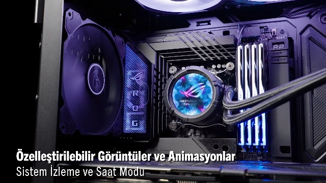 Asus ROG Strix LC III 360 ARGB LCD Siyah 360mm İşlemci Sıvı